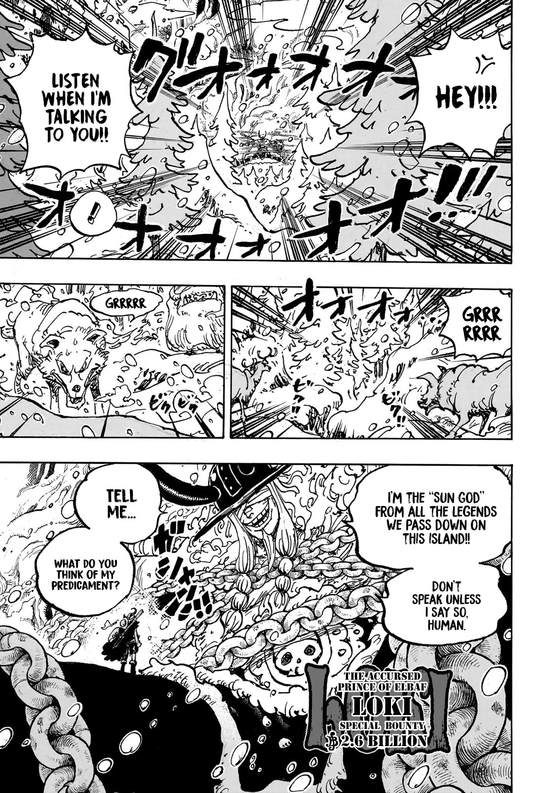 One Piece - Chapter 1131: Loki Of The Realm Of The Dead