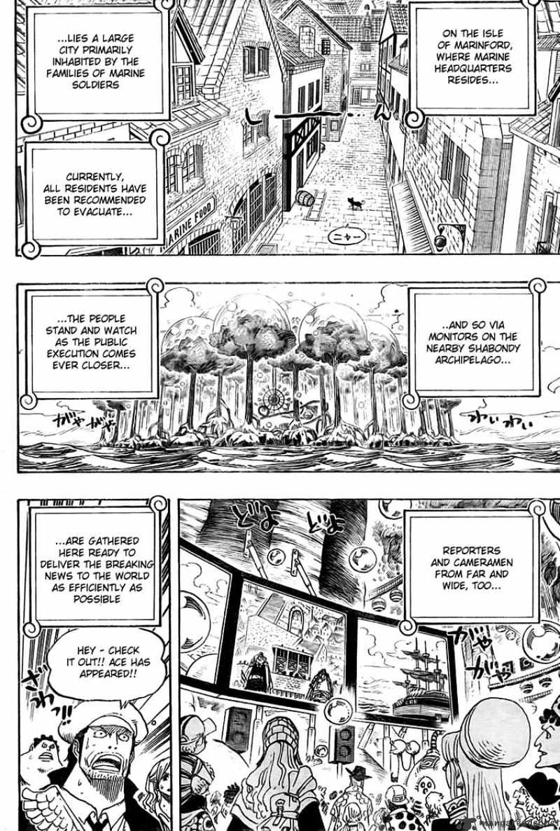 One Piece - Chapter 550 : Marine Headquarters