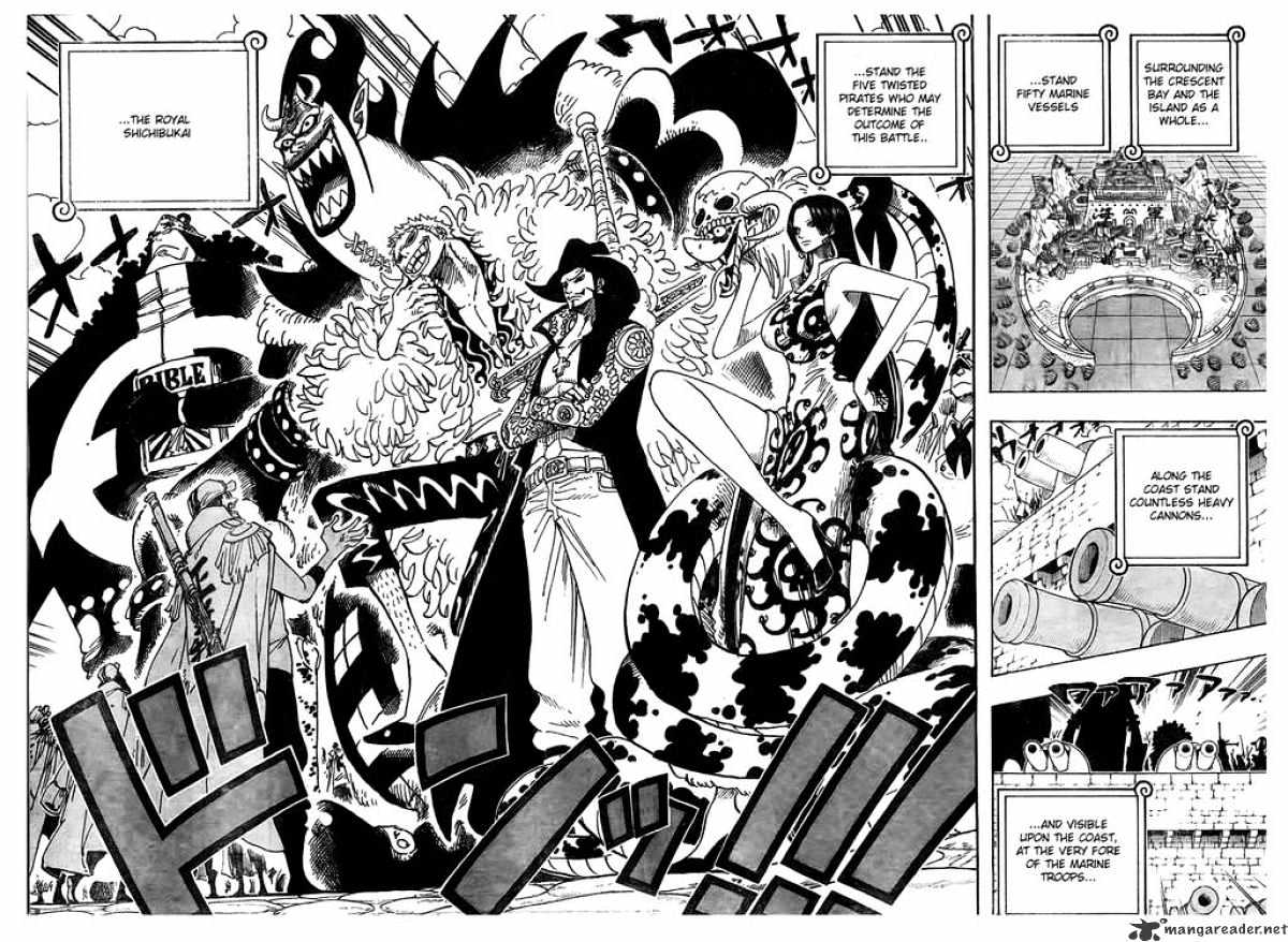 One Piece - Chapter 550 : Marine Headquarters