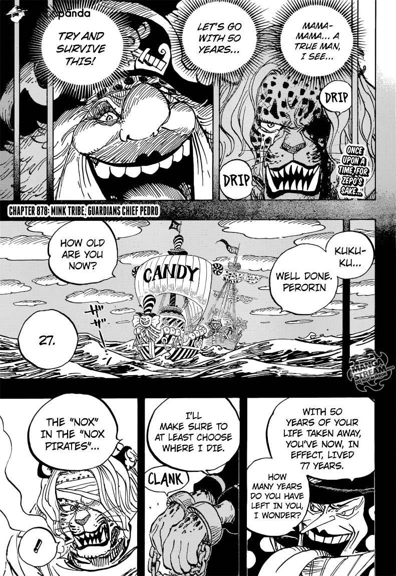 One Piece - Chapter 878 : Guardians Chef Pedro