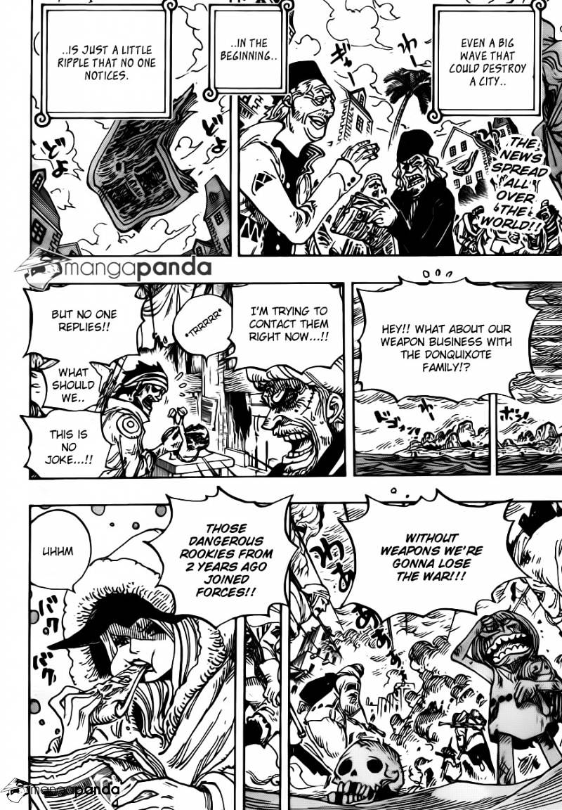 One Piece - Chapter 700 : His Pace