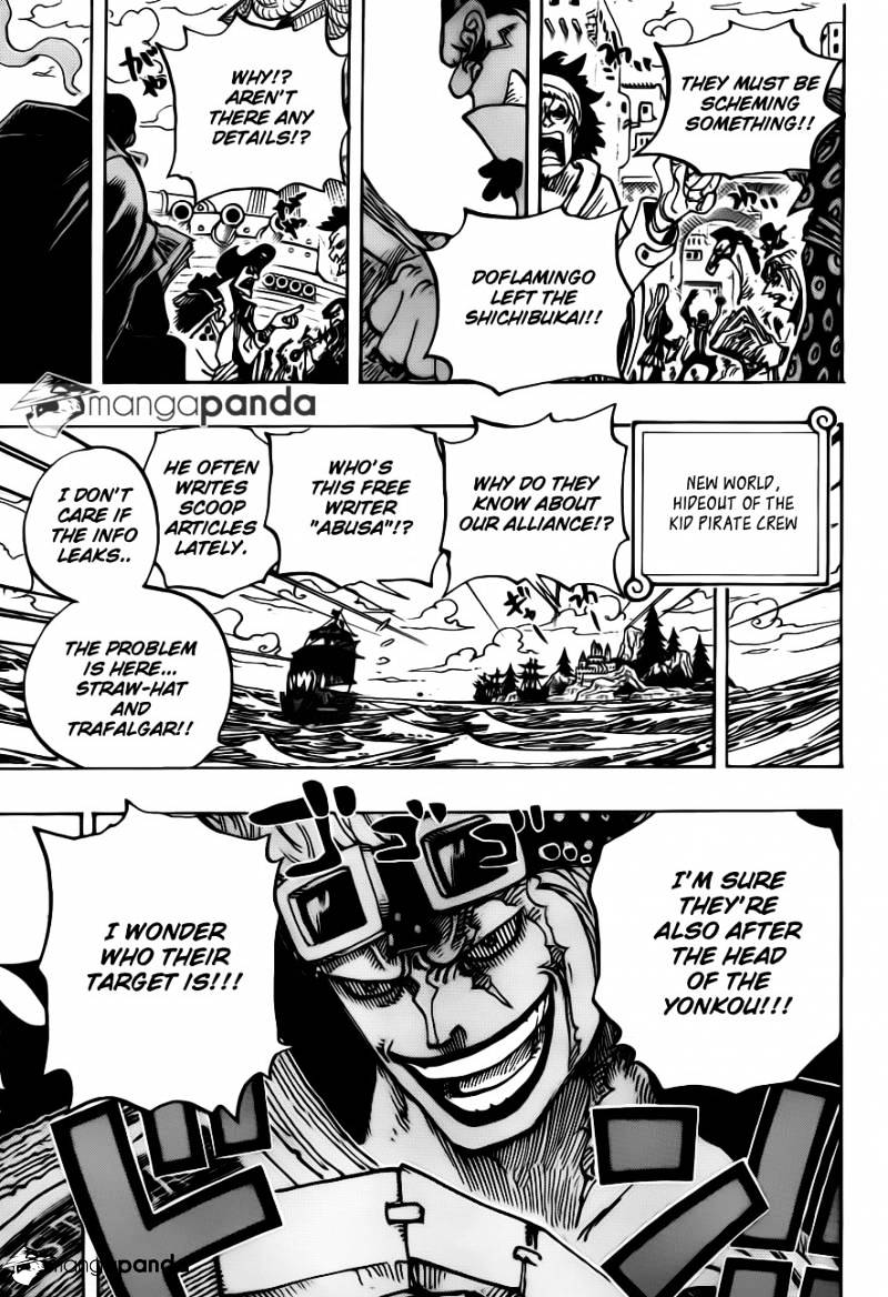 One Piece - Chapter 700 : His Pace