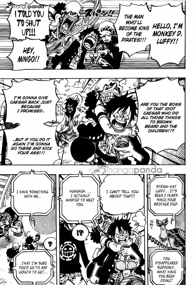 One Piece - Chapter 700 : His Pace