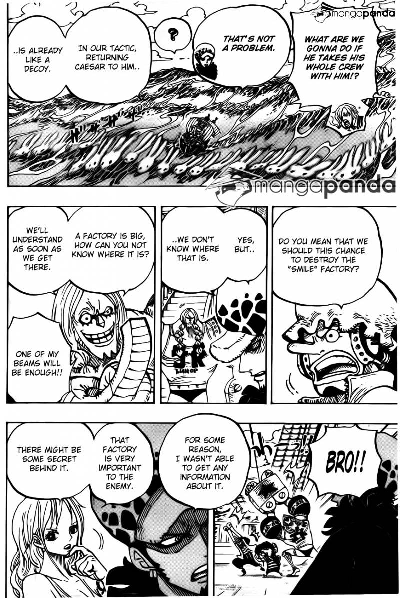 One Piece - Chapter 700 : His Pace