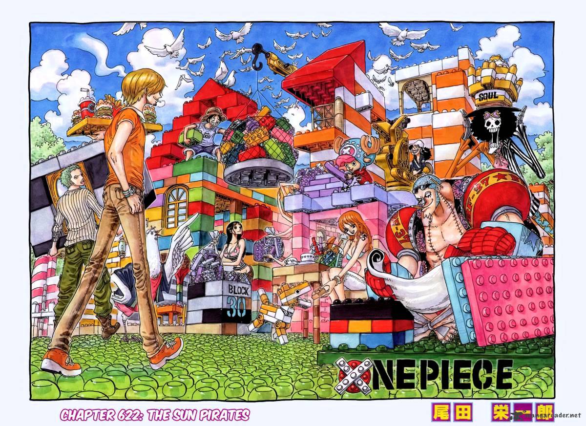 One Piece - Chapter 622 : The Sun Pirates