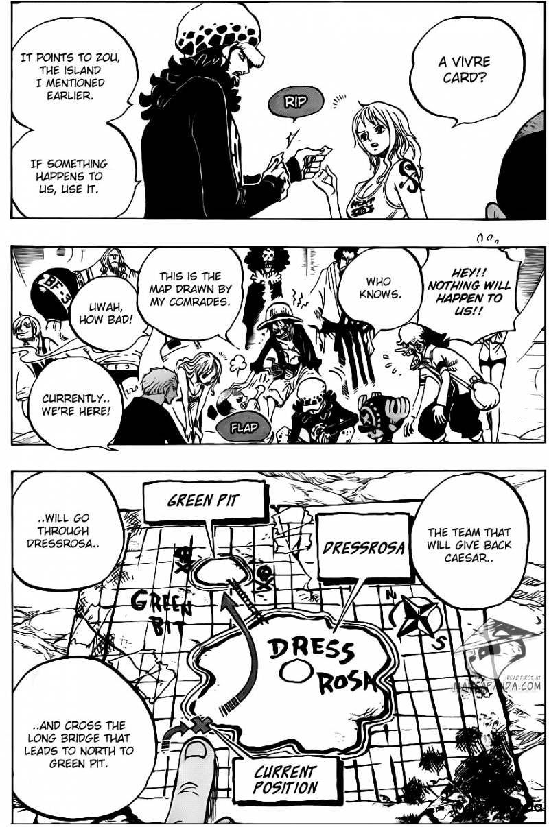 One Piece - Chapter 701 : Adventure In The Country Of Love, Passion And Toys