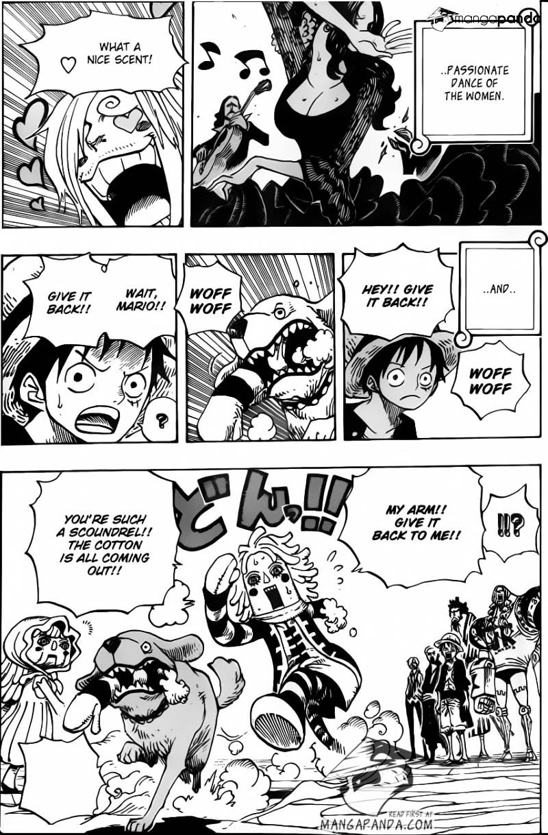 One Piece - Chapter 701 : Adventure In The Country Of Love, Passion And Toys