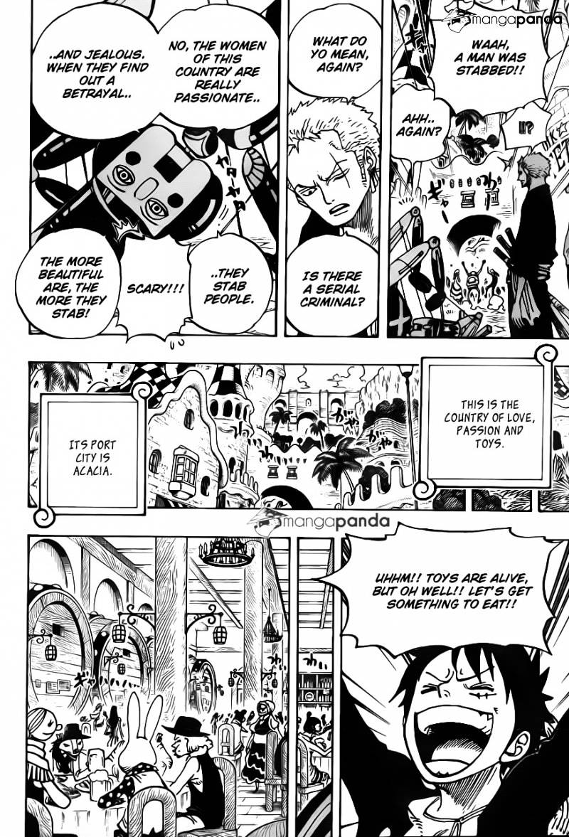 One Piece - Chapter 701 : Adventure In The Country Of Love, Passion And Toys