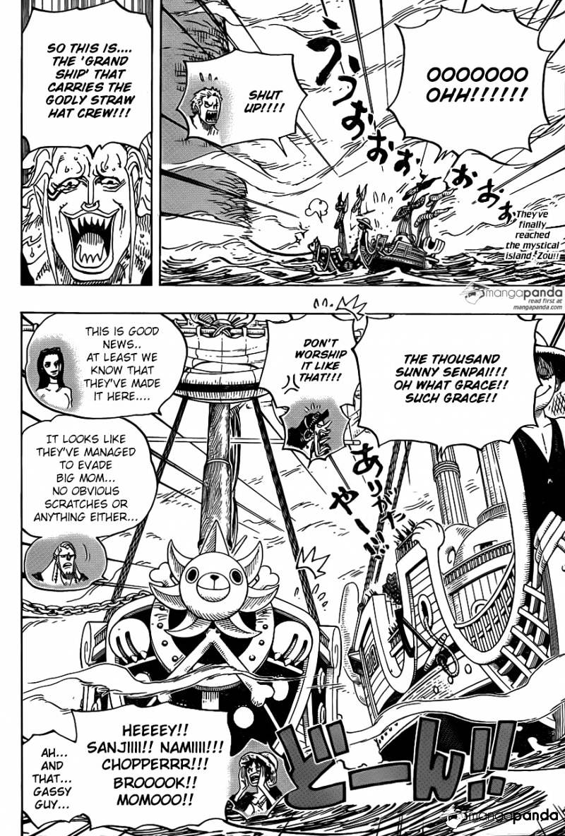 One Piece - Chapter 803 : Climbing The Elephant