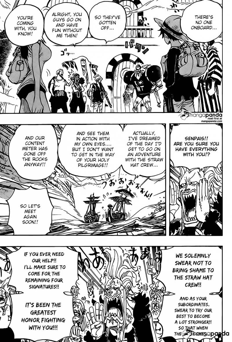 One Piece - Chapter 803 : Climbing The Elephant