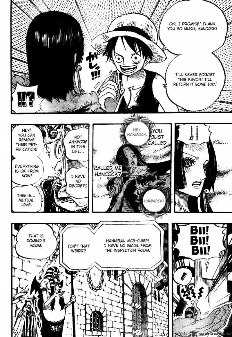 One Piece - Chapter 526 : Adventure At The Great Prison