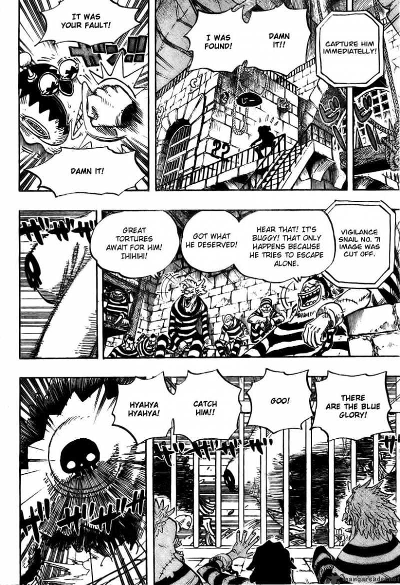 One Piece - Chapter 526 : Adventure At The Great Prison