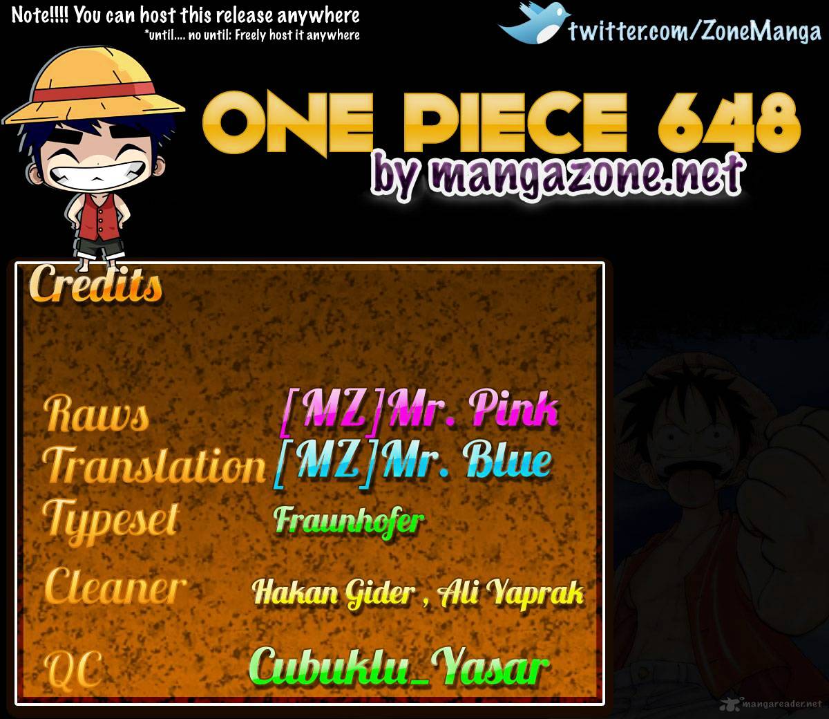 One Piece - Chapter 648 : The Continuing Path Towards The Sun.