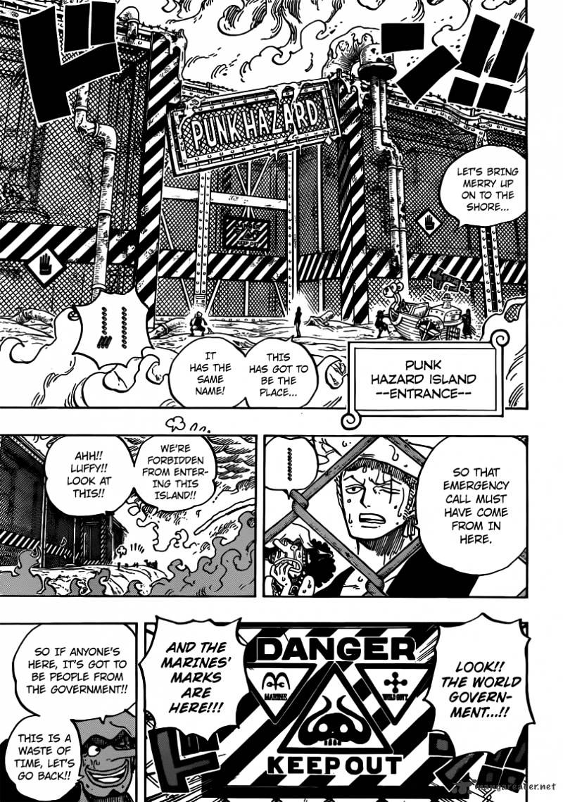 One Piece - Chapter 655 : Punk Hazard