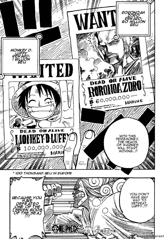 One Piece - Chapter 213 : Vip