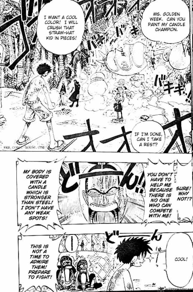 One Piece - Chapter 125 : Candle Champion