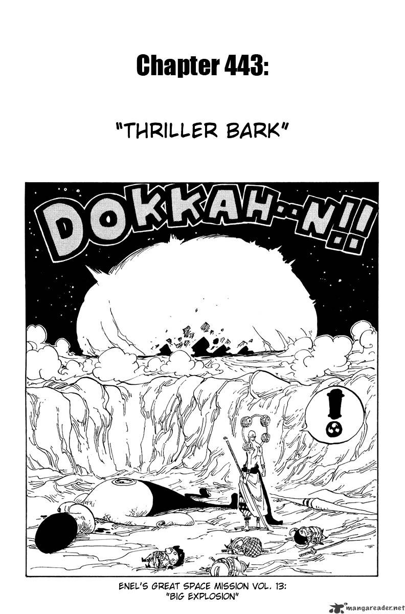 One Piece - Chapter 443 : Thriller Bark