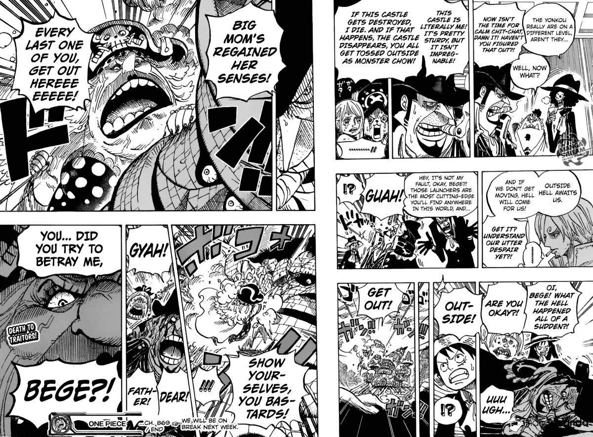 One Piece - Chapter 869 : Under Siege