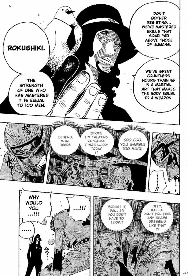 One Piece - Chapter 347 : Rokushiki