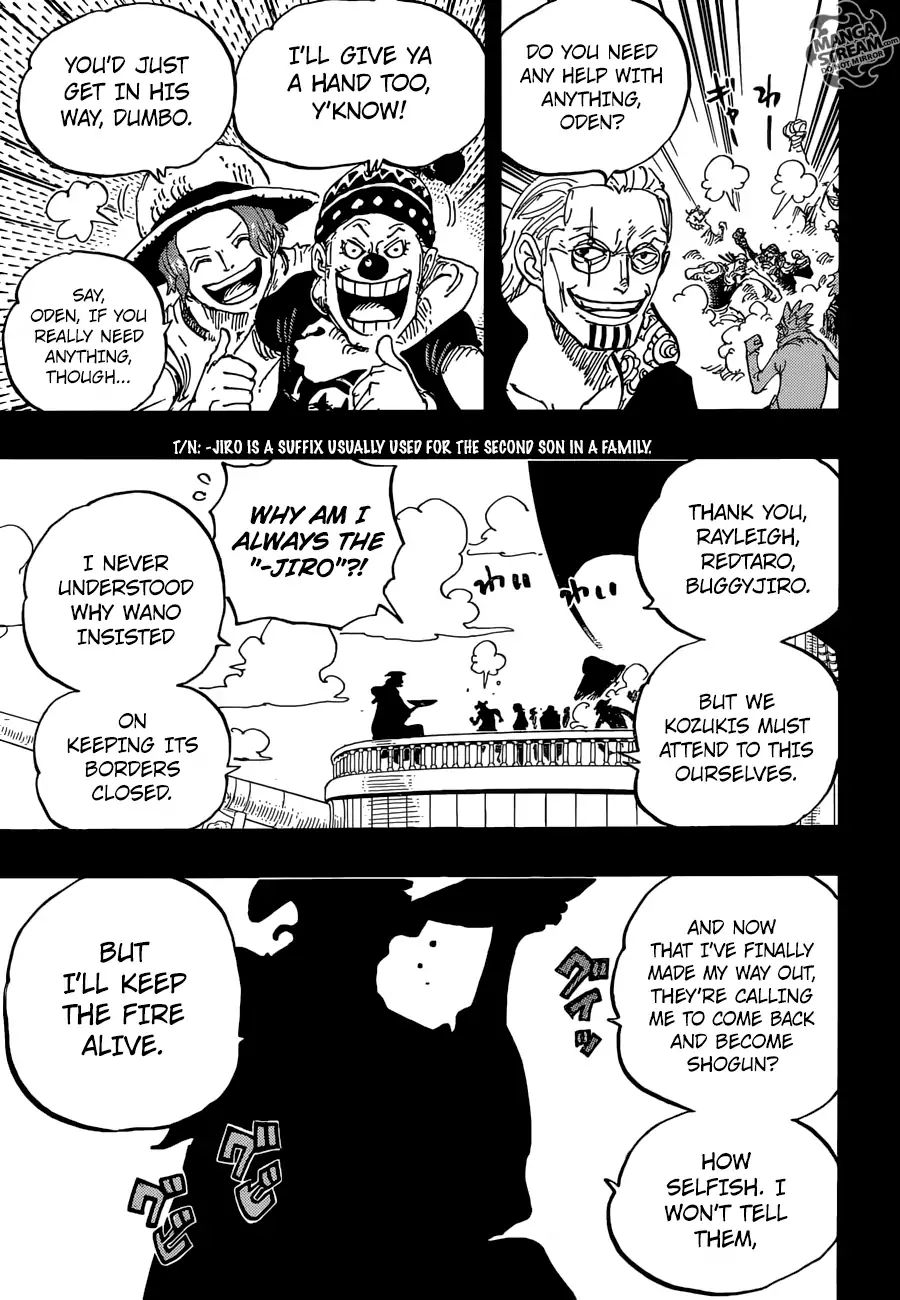 One Piece - Chapter 958: The Promised Harbor