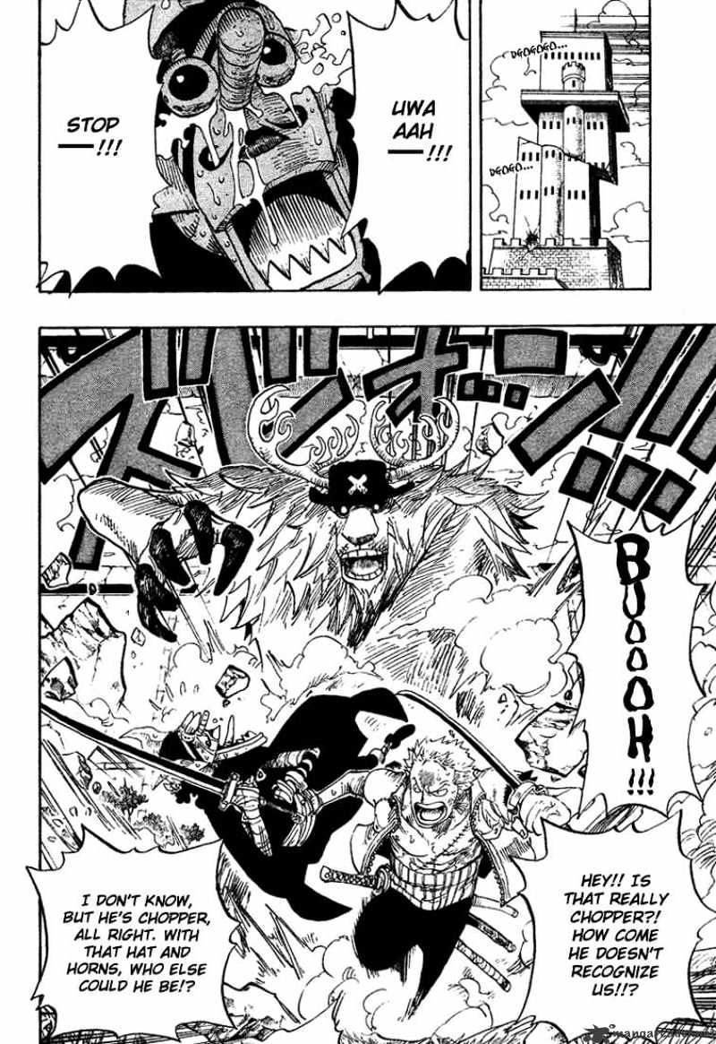 One Piece - Chapter 412 : The Chance Has Ended