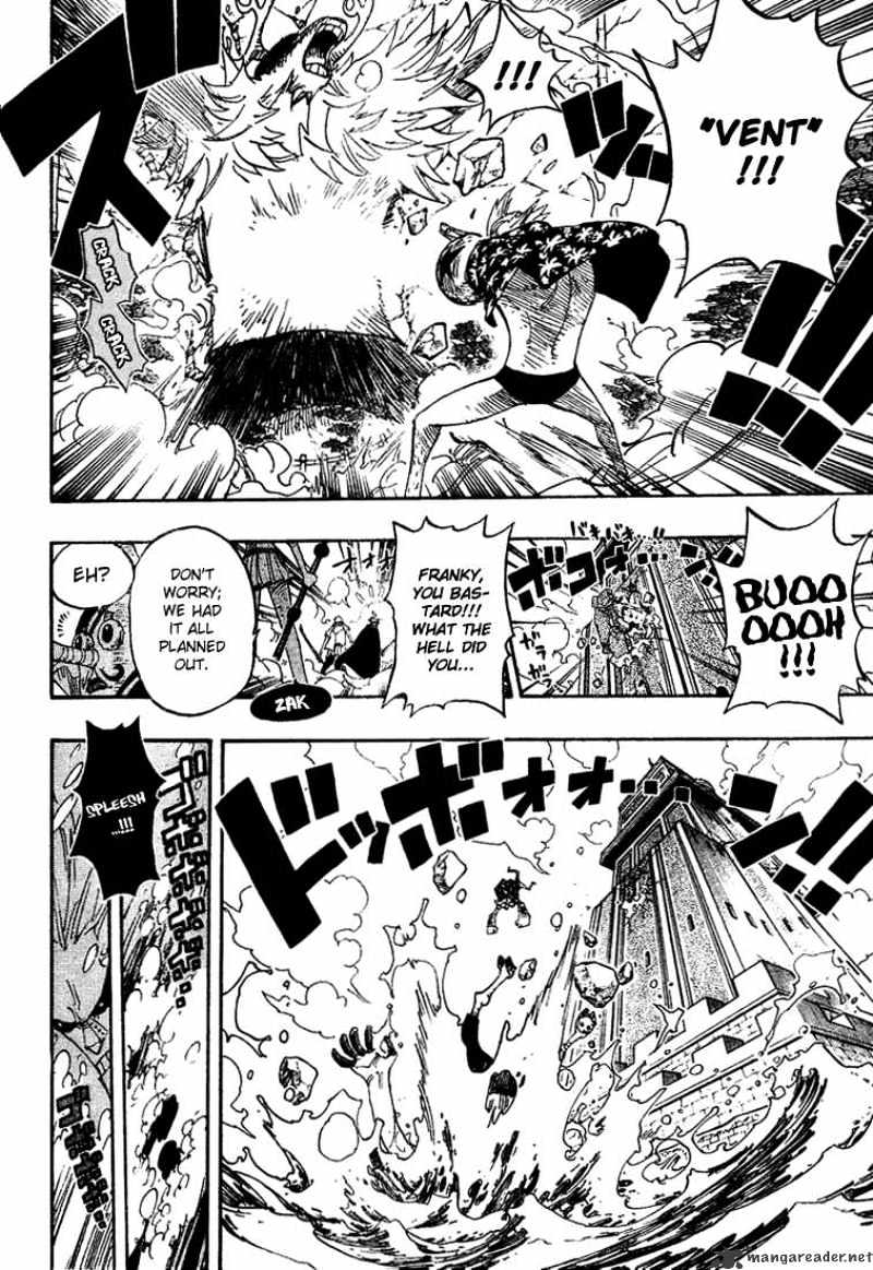 One Piece - Chapter 412 : The Chance Has Ended