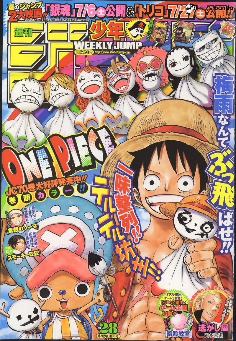 One Piece - Chapter 710 : Towards Green Bit