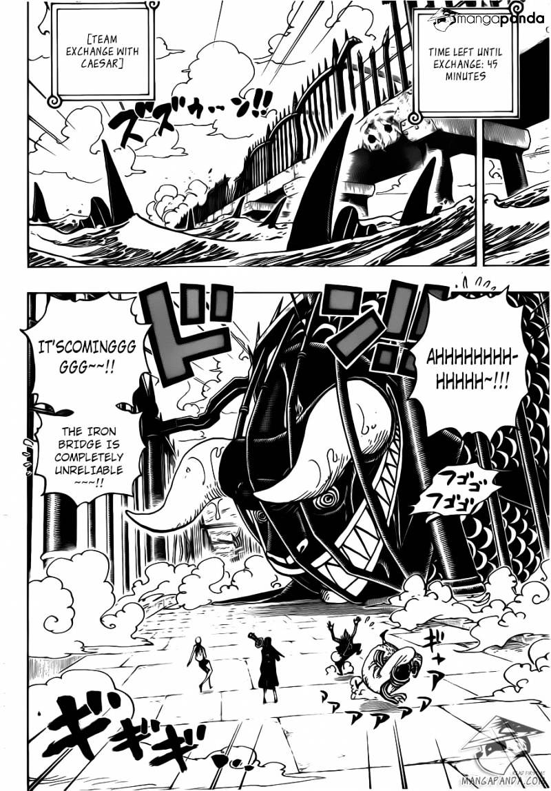 One Piece - Chapter 710 : Towards Green Bit