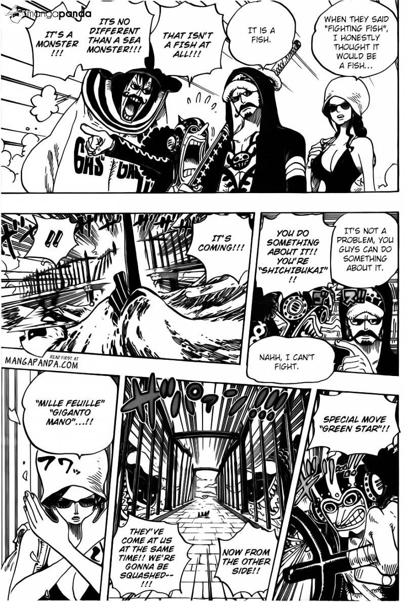 One Piece - Chapter 710 : Towards Green Bit