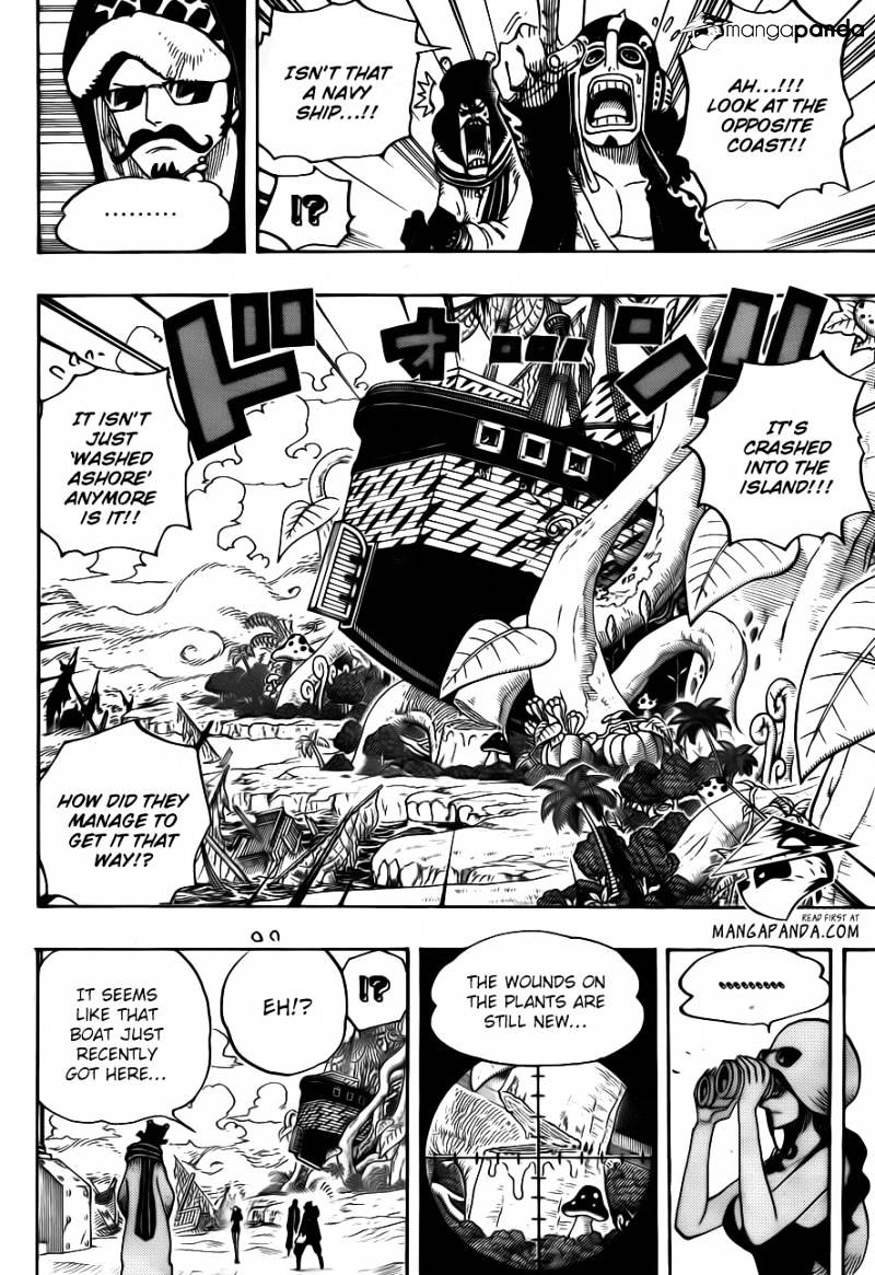 One Piece - Chapter 710 : Towards Green Bit