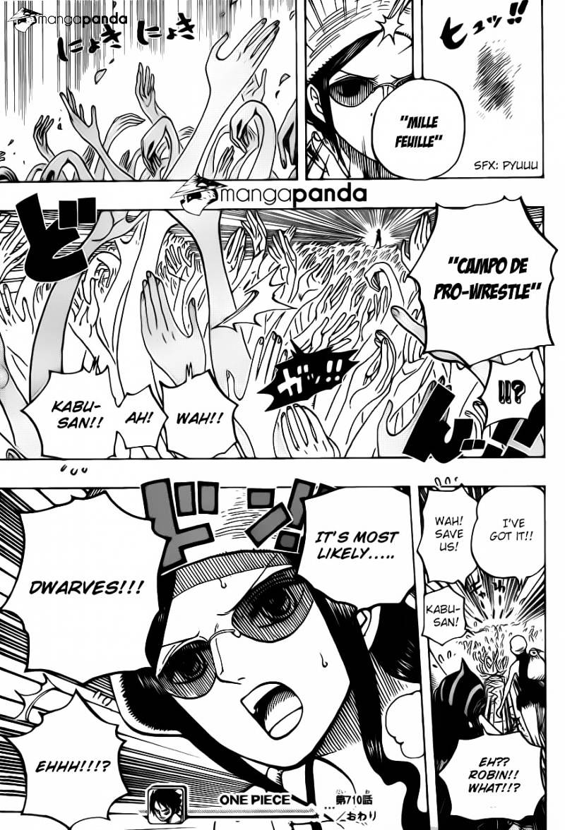 One Piece - Chapter 710 : Towards Green Bit