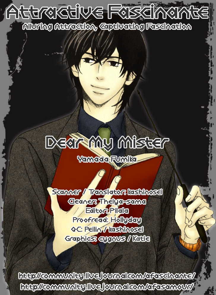 Dear My Mister - Vol.1 Chapter 6 : Target - End