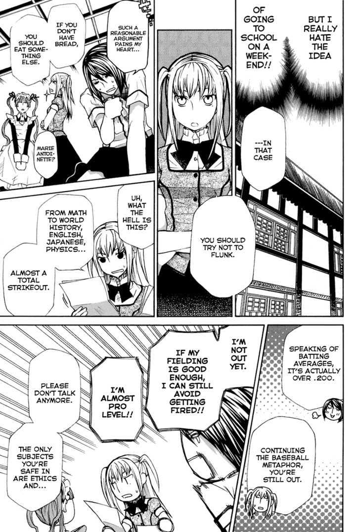 Maria Holic - Vol.3 Chapter 15 : About Glasses, Failing Grades, And The Seasonal Uniform Change