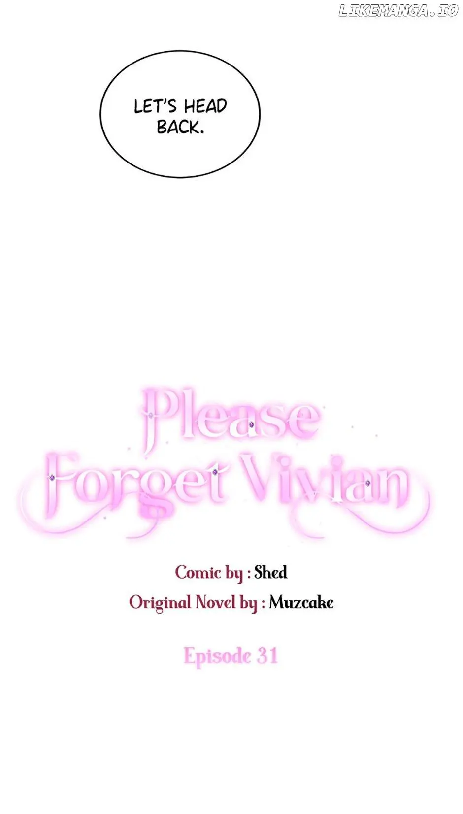 Please, Forget About Vivian - Chapter 31