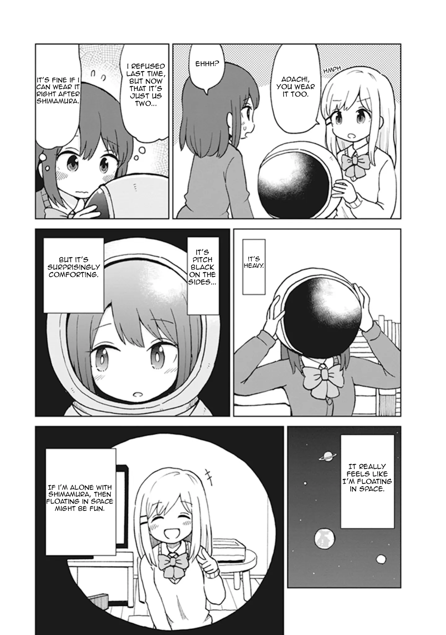 Adachi To Shimamura Official Comic Anthology - Vol.1 Chapter 8: Gravity