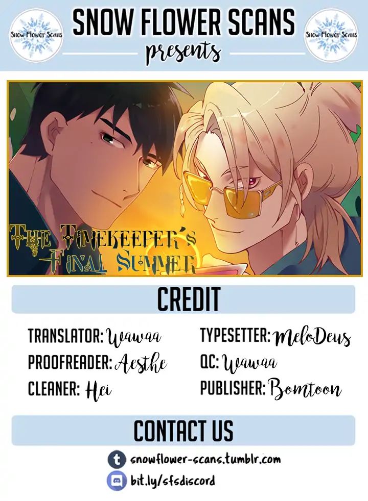 The Timekeeper's Final Summer - Chapter 3 [End]