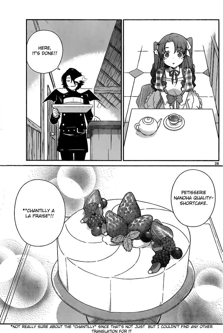 Nanoha Yougashiten No Ii Shigoto - Chapter 1 : The Strawberry Short Cake And The Three Brothers At The Top Of Th...