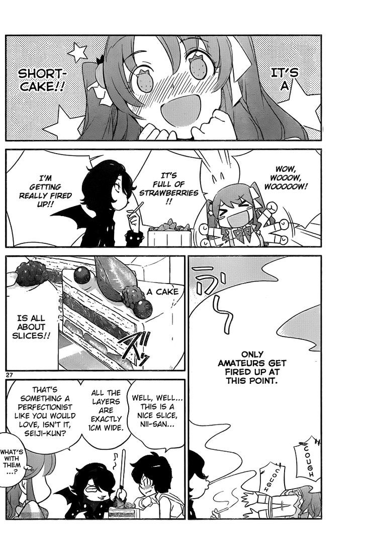 Nanoha Yougashiten No Ii Shigoto - Chapter 1 : The Strawberry Short Cake And The Three Brothers At The Top Of Th...