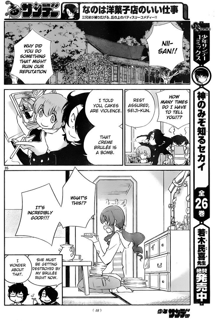 Nanoha Yougashiten No Ii Shigoto - Chapter 1 : The Strawberry Short Cake And The Three Brothers At The Top Of Th...