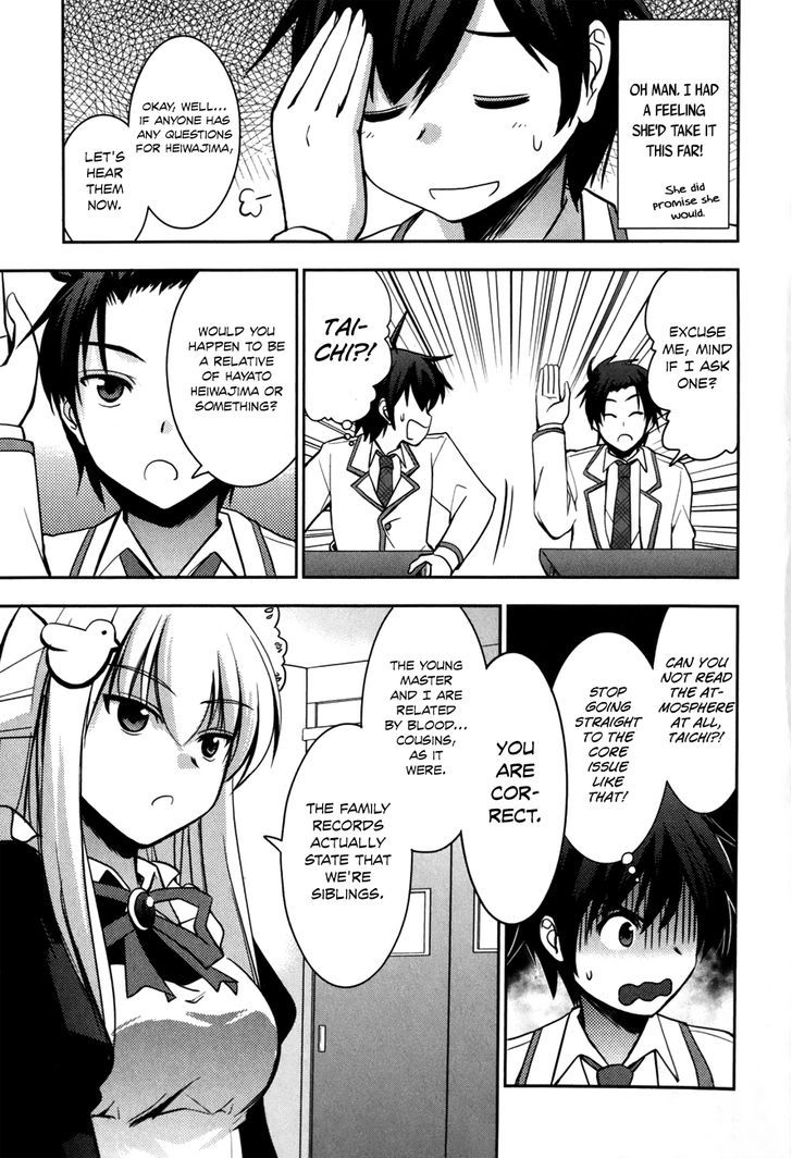 Hatoko-San To Rabukome - Chapter 2 : She's My Maid, Little Sister, Childhood Friend, Evil Instructor,...