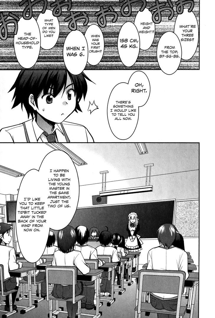 Hatoko-San To Rabukome - Chapter 2 : She's My Maid, Little Sister, Childhood Friend, Evil Instructor,...