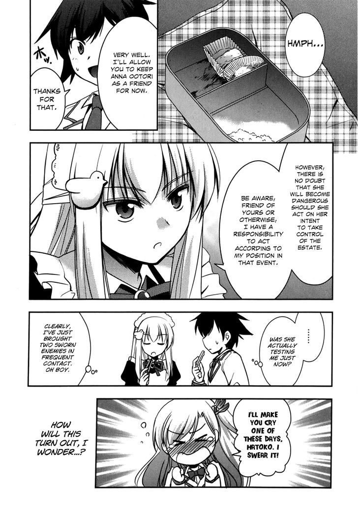 Hatoko-San To Rabukome - Chapter 2 : She's My Maid, Little Sister, Childhood Friend, Evil Instructor,...