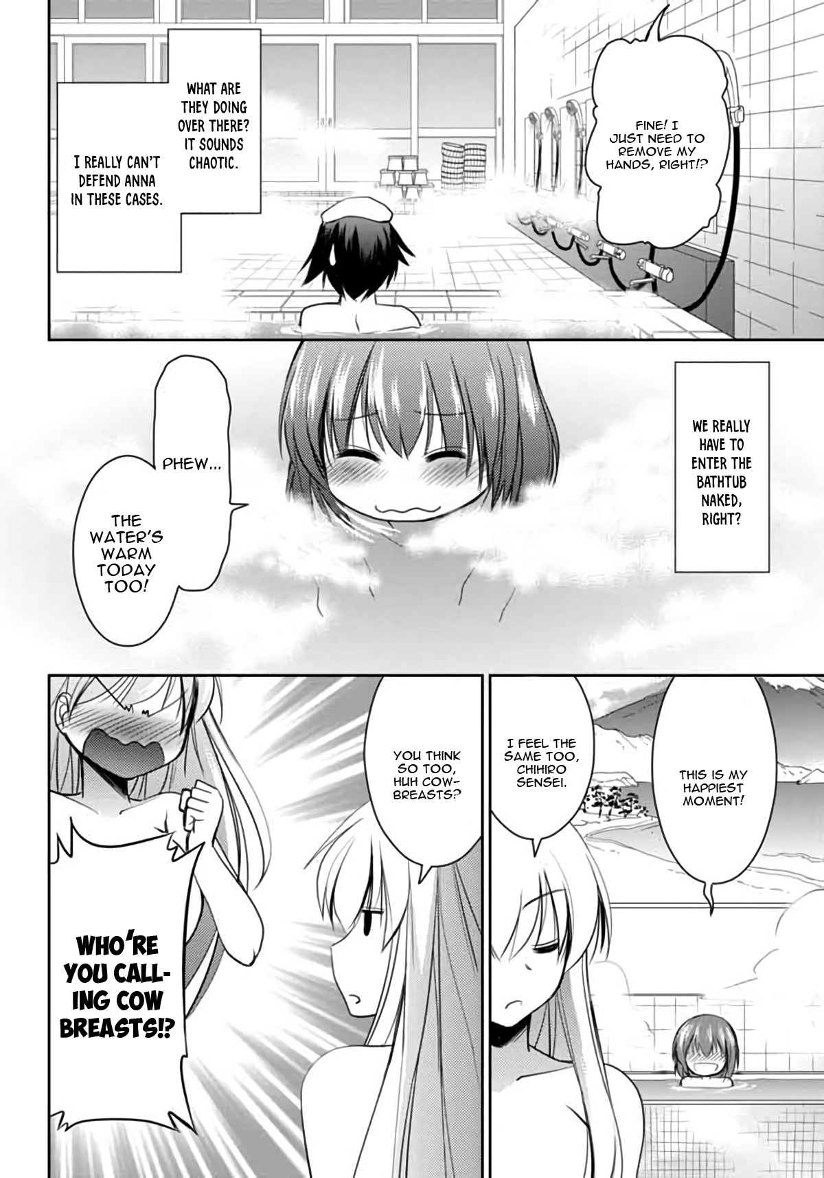 Hatoko-San To Rabukome - Vol.1 Chapter 4: Change Of Pace (The Bathroom War)