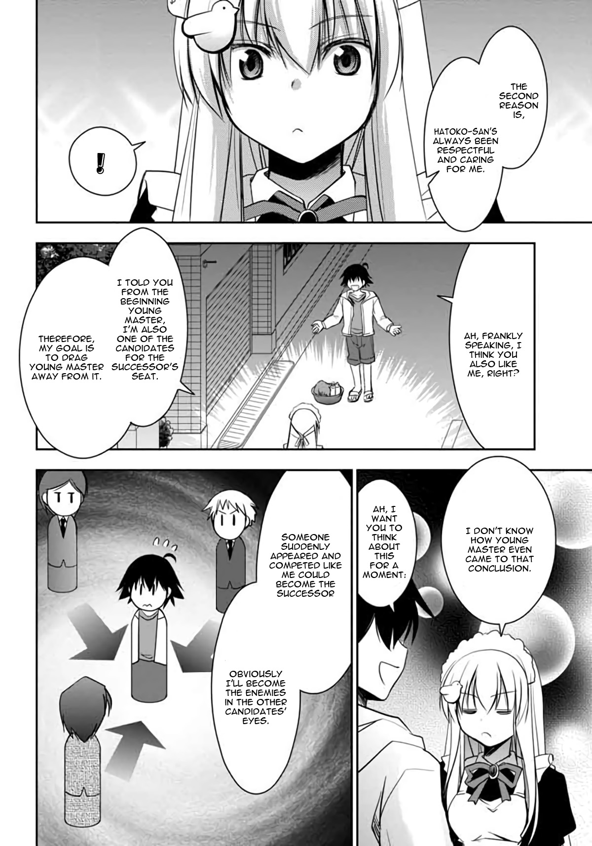 Hatoko-San To Rabukome - Vol.1 Chapter 5: She's My Maid, Little Sister, Childhood Friend, Classmate, Student Council President, And Xxx