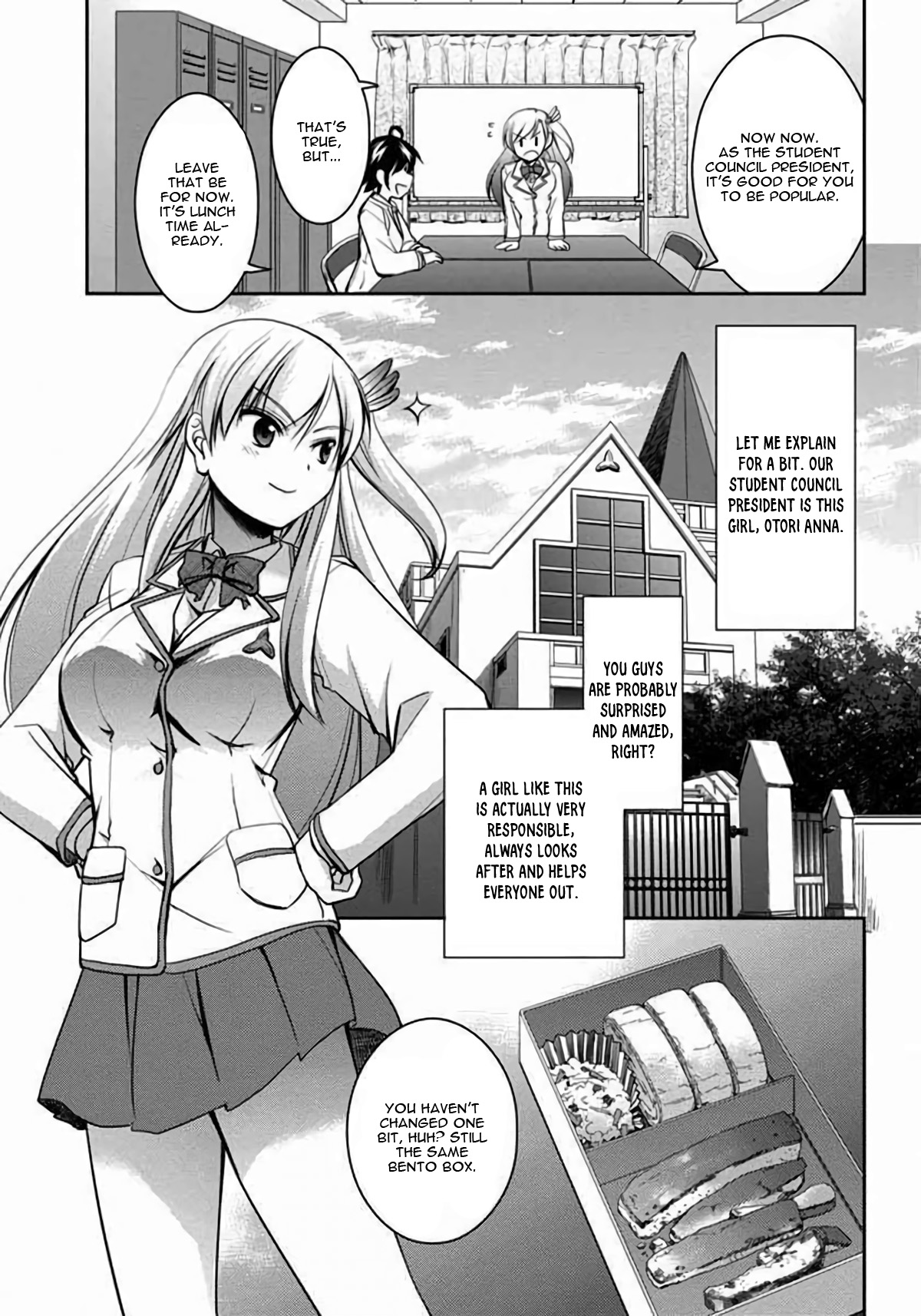 Hatoko-San To Rabukome - Vol.1 Chapter 3: She's My Maid, Little Sister, Childhood Friend, Classmate, And Student Council President