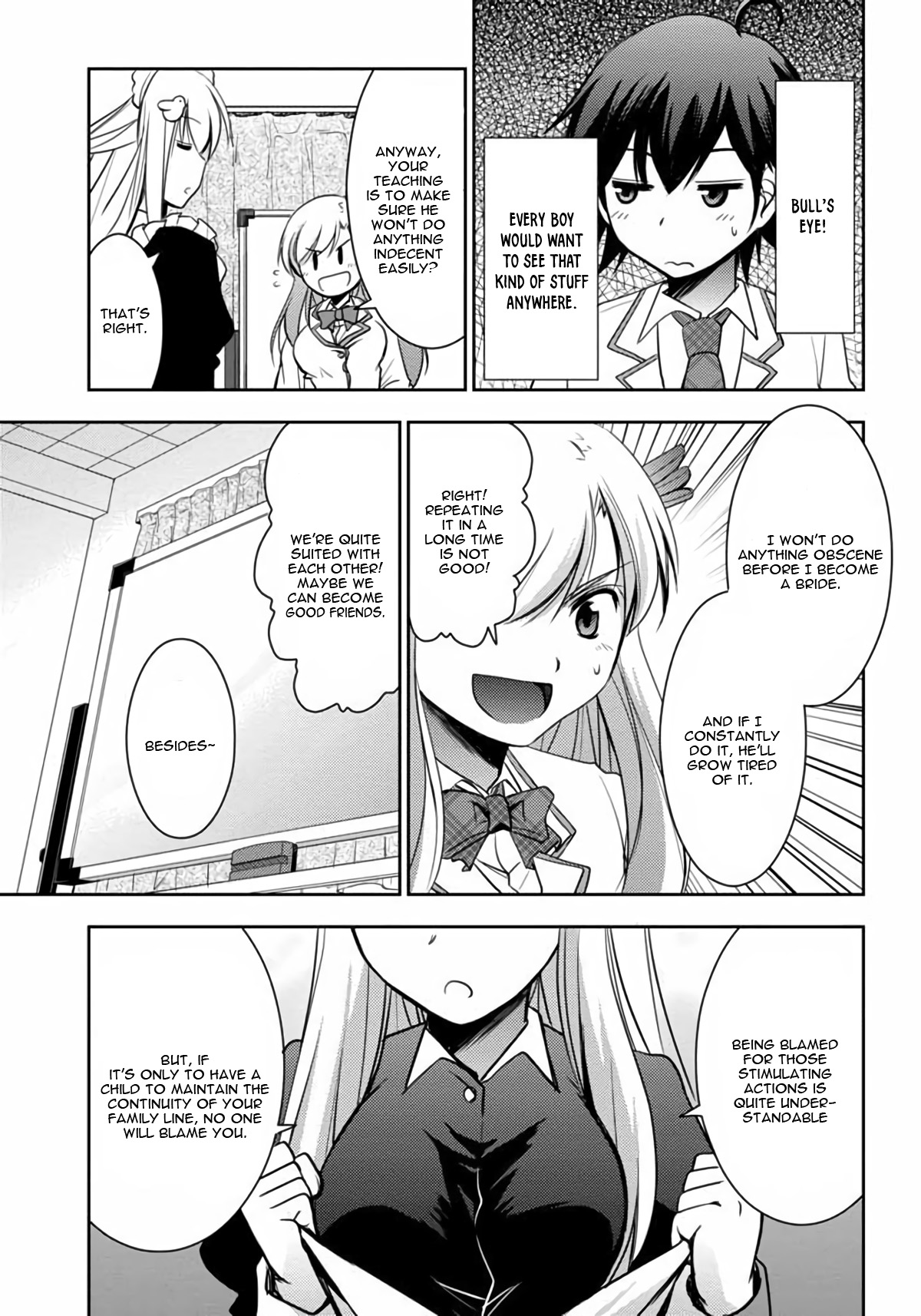 Hatoko-San To Rabukome - Vol.1 Chapter 3: She's My Maid, Little Sister, Childhood Friend, Classmate, And Student Council President