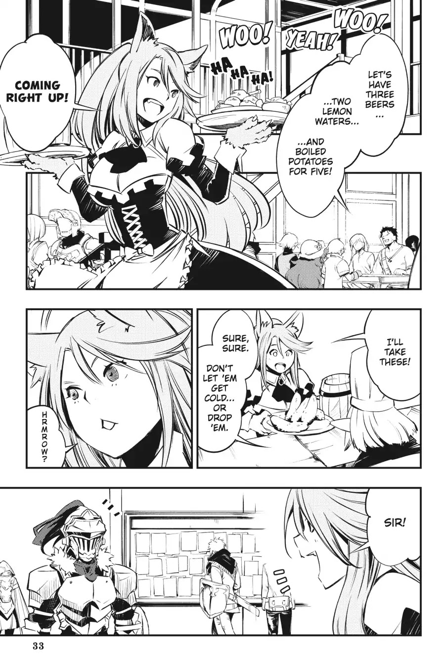 Goblin Slayer: Brand New Day - Chapter 3: Of The Waitress At The Tavern