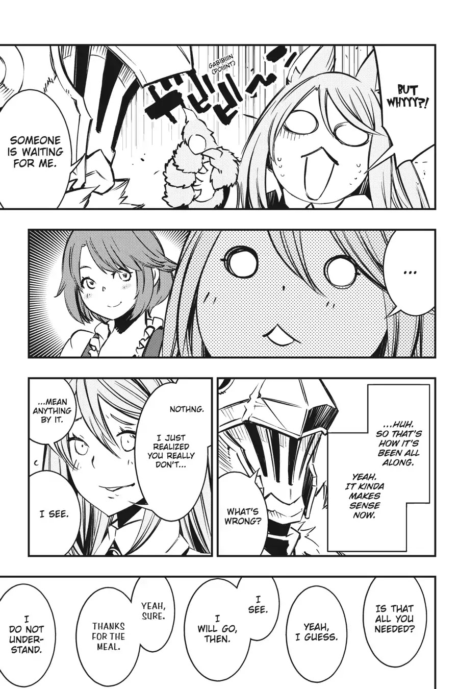 Goblin Slayer: Brand New Day - Chapter 3: Of The Waitress At The Tavern