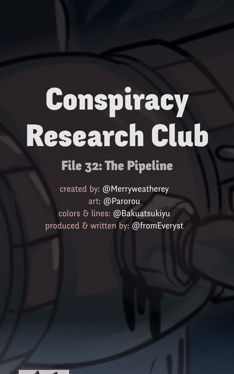 @Crc_Luna: Conspiracy Research Club - Vol.2 Chapter 32: The Pipeline