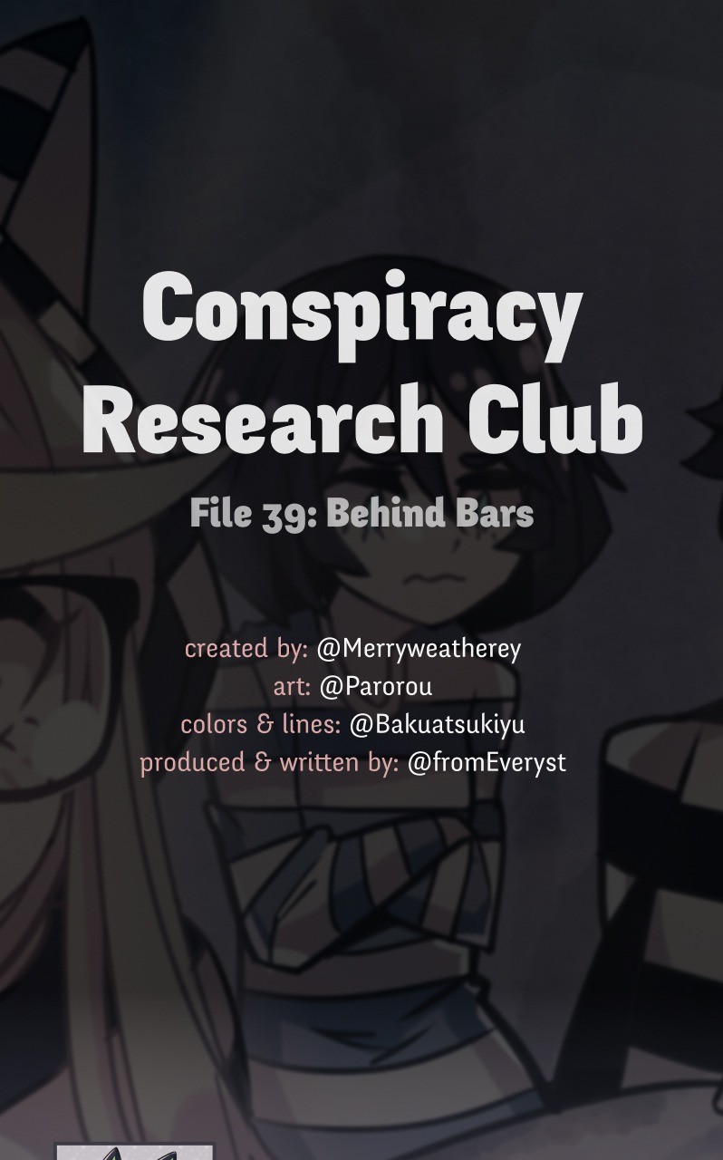 @Crc_Luna: Conspiracy Research Club - Vol.2 Chapter 39: Behind Bars